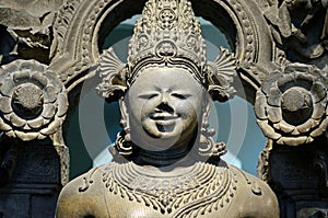 Sun-god Surya sculpture