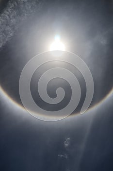 Sun halo