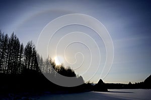 Sun halo