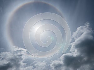 Sun halo