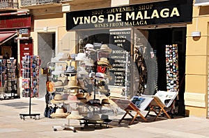 Sun hats for sale, Malaga, Spain.