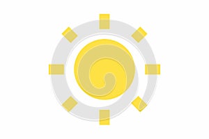 Sun icon