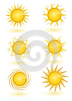 Sun Icon Set