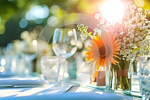 Sun-kissed Wedding Table