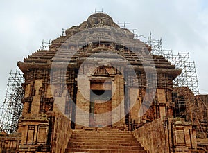 The sun kornark temple orissa india