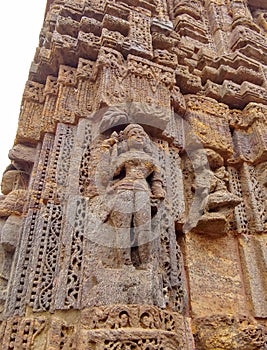 The sun kornark temple orissa india