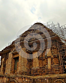 The sun kornark temple orissa india