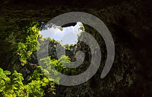 Sun Light Hole Phraya Nakhon Cave Prachuap Khiri Khan Thailand