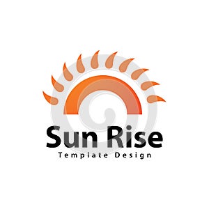 Sun  Logo Vector Design Template