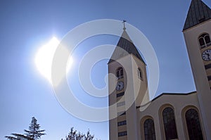 Sun miracle in Medjugorje