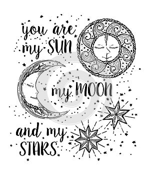 Sun, Moon and Stars