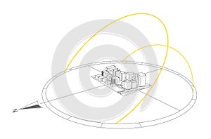 Sun Path illustration