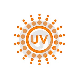 Sun protection and UV resistant sign photo