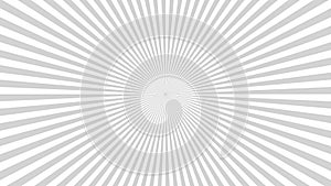 Sun rays background. Gray radiate sun beam burst effect. Sunbeam light flash boom. Template starburst poster. Sunlight