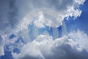 SUN RAYS COMING OUT OF THE CLOUDS