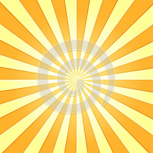 Sun with rays star burst television vintage background