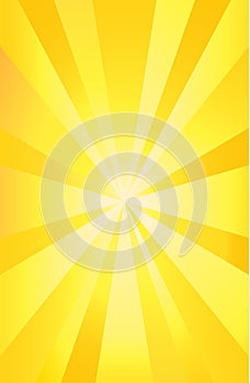 Sun rays sunburst poster