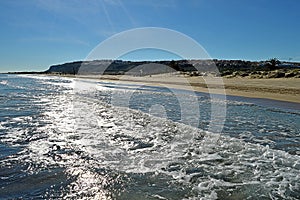 The Sun Reflecting Off The Sea