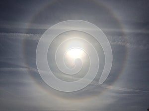 Halo sun