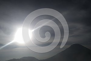 the sun rises from the east