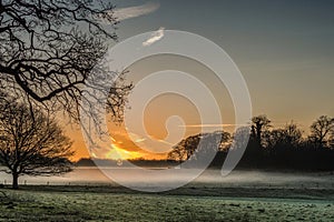 The Sun Rising - Felbrigg Estate Norfolk