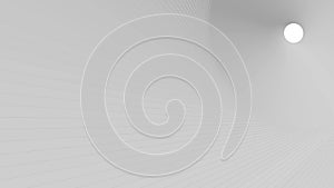 Sun with rotating rays in the right top background loop. Ambient animation creative design seamless backdrop. Circle shape with