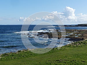 Coastline of the Isle of Orkney