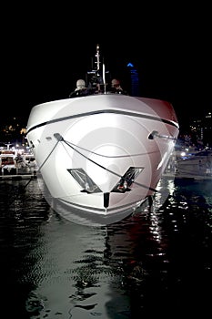 Sun Seeker Yacht in Night