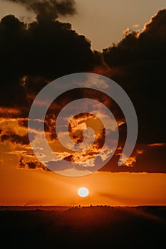 Sun set nachral rembos