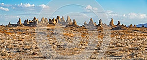 Sunset at Trona Pinnacles