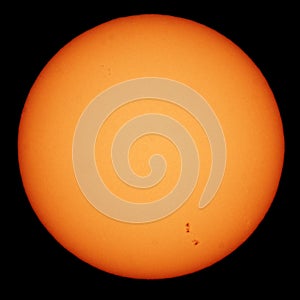 Sun spots 2017