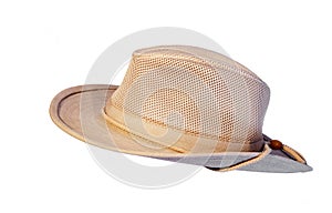 Sun summer hat isolated