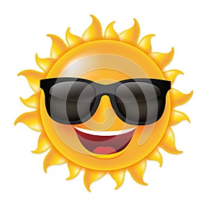 Sun With Sunglasses