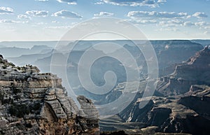 Sun Sweeps Mather Point, Grand Canyon