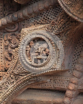 Stone Work at Konark Temple-30