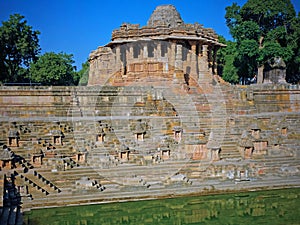 The Sun Temple at Modhera in Gujarat, India
