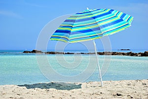 Sun Umbrella and Sea