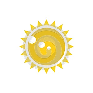 Sun Vector icon