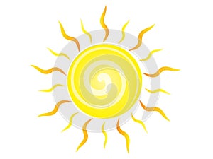 Sun Vector Illustration