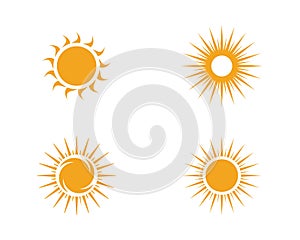 Sun Vector illustration Icon