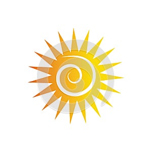 Sun Vector illustration Icon