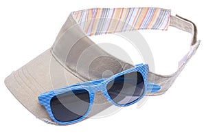 Sun Visor with Sunglasses photo