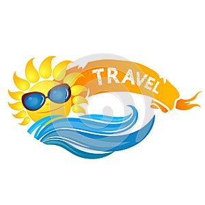 Sun and waves for travel