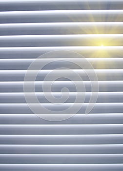 Sun in window