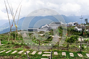 Sun World Fansipan Legend allows everyone disinterested in hiking a steep terrain to conquer Mount Fansipan`s highest peak, the Ro photo