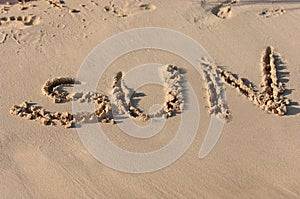 El sol escrito en arena 