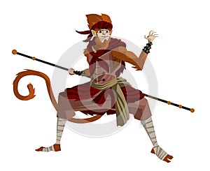 Sun Wukong the monkey king chinese mythology warrior tale