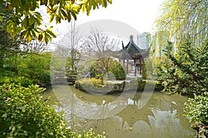 Sun Yat-Sen Public Park in Vancouver Canada.