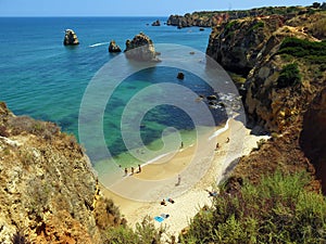 Sunbath in Portugal