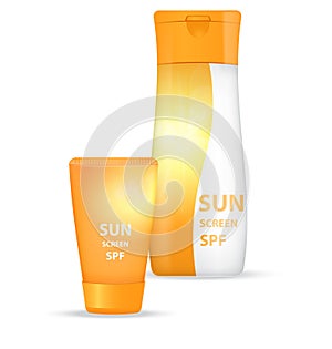 Sunblock body lotions